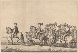 Marie de Medicis indrejse i Amsterdam [plade 2 af 6]