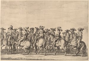 Marie de Medicis indrejse i Amsterdam [plade 3 af 6] af Pieter Nolpe