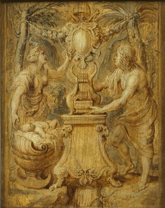 Cover af Matthias Casimiris Sarbievii. Lyricorum Libri IV af Maciej Kazimierz Sarbiewski, 1632. af Pieter Paul Rubens