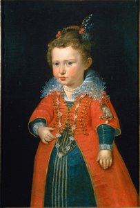 Eleonora Gonzaga 1598-1655 i en alder af to, ca. 1600.