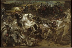 Henrik IV i slaget ved Ivry, 1628-1630. af Pieter Paul Rubens