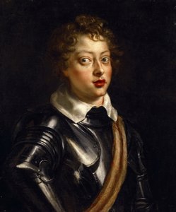 Portræt af Vincenzo II Gonzaga 1594-1627, hertug af Mantua, ca. 1605. af Pieter Paul Rubens