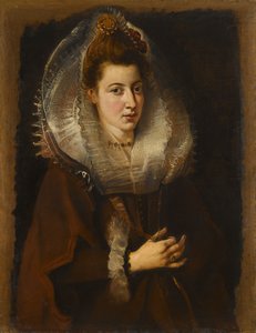 Portræt af en ung kvinde med en kæde, 1605-1606. af Pieter Paul Rubens