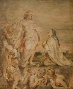 Sankt Teresa af Avilas vision, ca. 1635.