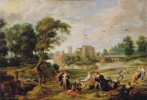 Slotsparken i Ekeren, 1527-1530.