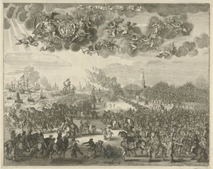 Charles IIs afgang fra Scheveningen til England, 1660 af Pieter Philippe