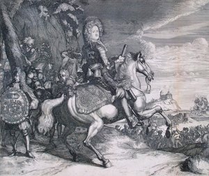 Ridesportræt af Alexander Danilovich Menshikov