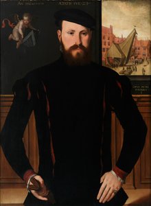 Portræt af Jan van Eyewerve, 1551.