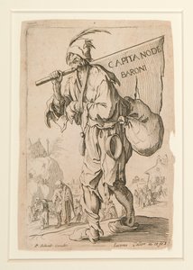 Frontispice, fra Les Gueux [omvendt] af Pieter Schenck I