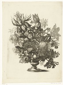Glasvase med blomster Vaser med blomsterbuketter (serietitel)