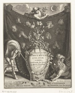 Titelside for det europæiske Merkur for året 1706 af Pieter Sluyter