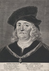 Portræt af Theophrastus Paracelsus, 1615-43.