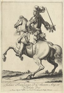 Rytterportræt af Julius Frans van Saxe-Lauenburg