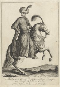 Ridesportræt af Mehmet IV, Sultan fra Det Osmanniske Rige