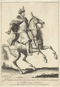 Ridesportræt af kong John III Sobieski af Polen