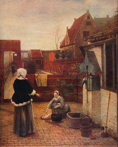 En hollandsk gårdhave, c1658, 1911 af Pieter de Hooch