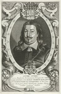 Portret af Otto Otto von Mauderode Famous Legates (serietitel)