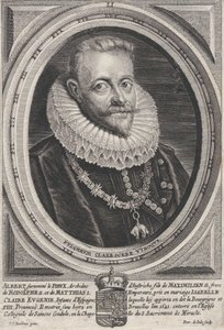 Portræt af Albert VII, ærkehertug af Østrig, ca. 1650.