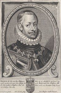 Portræt af Filip III, konge af Spanien, ca. 1650.