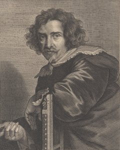 Portræt af Pieter de Jode den Yngre, 1606-74.