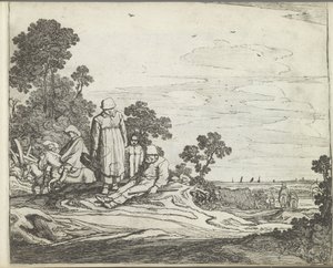 Landskab med ryttere Landskaber med figurer (serietitel) Mirror of Nature og School of Drawing (...) (serietitel)