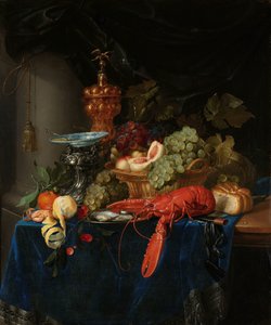Stilleben med Golden Goblet af Pieter de Ring