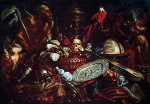 Vanitas, af Pieter Boel (1622-1674), olie på lærred