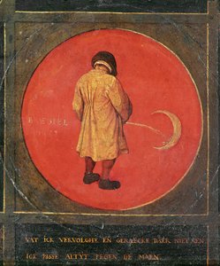 Fra de tolv ordsprog på træplader (maleri på træ) af Pieter the Elder Bruegel