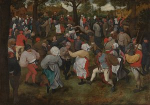 Bryllupsdansen, ca. 1566 (olie på træ)