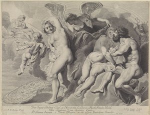 Ixion bedraget af Juno og Jupiter