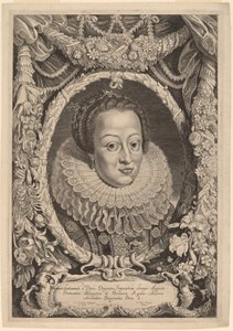 Eleanora, Hustru til Ferdinand II af Pieter van Sompel after Pieter Claesz Soutman