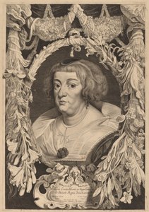 Marie de Medici af Pieter van Sompel and Pieter Claesz Soutman after Sir Anthony