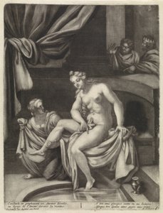 David og Batseba af Pieter van den Berge