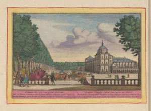 Royal Palace of Aranjuez Aranguez, Koninklyk Lusthof, Seven Mylen Van Madrid (titel på objekt) Theatrum Hispaniae (...) (serietitel)