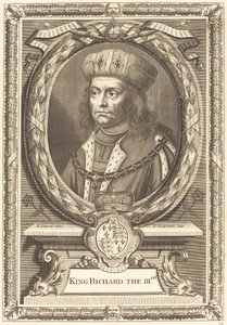 Kong Richard III af Pieter van der Banck after Edward Lutterell