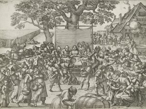Bondebryllup af Pieter van der Borcht (I)