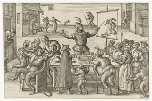 Kvak Abespil (serietitel) af Pieter van der Borcht (I)
