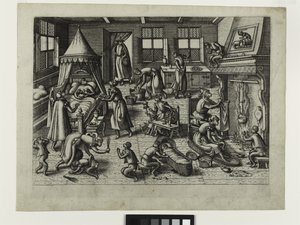 The Nursery, ca. 1585 (radering)