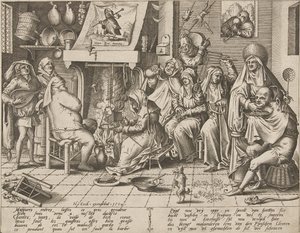 Karneval af Pieter van der Heyden
