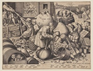 "Nemo Non" (Hver mand søger sin egen fortjeneste) af Pieter van der Heyden