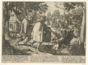 Lignelsen om de to blinde af Pieter van der Heyden