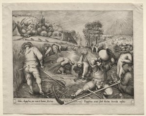 De fire årstider: Sommer, 1570. af Pieter van der Heyden