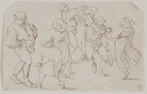 Bryllupsdansen af Pieter van der Heyden