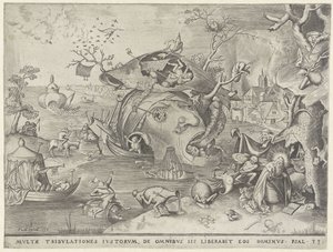 Andragende af St. Anthony af Pieter van der Heyden