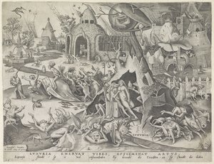 begær Luxuria (titel på objekt) The Seven Deadly Sins (serietitel) af Pieter van der Heyden