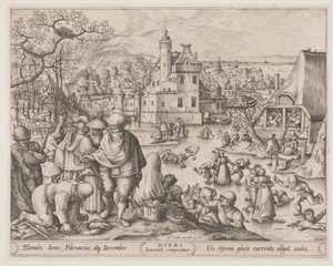 Vinter af Pieter van der Heyden