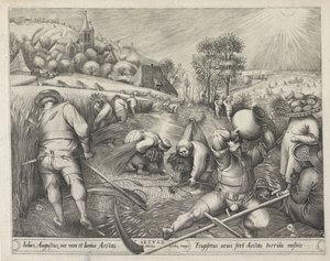 Sommer Aestas (titel på objekt) De fire årstider (serietitel) af Pieter van der Heyden