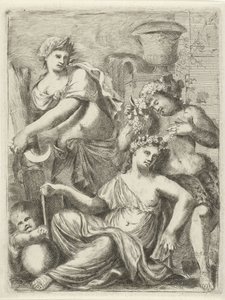 Ceres, Bacchus en Venus af Pieter van der Plas (II)