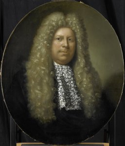 Portræt af Jacob Dane, direktør for Rotterdam Chamber of the Dutch East India Company, valgt 1689