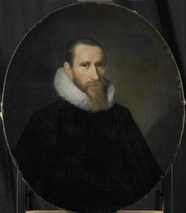 Portræt af Joost van Coulster, direktør for Rotterdam Chamber of the Dutch East India Company, valgt 1630